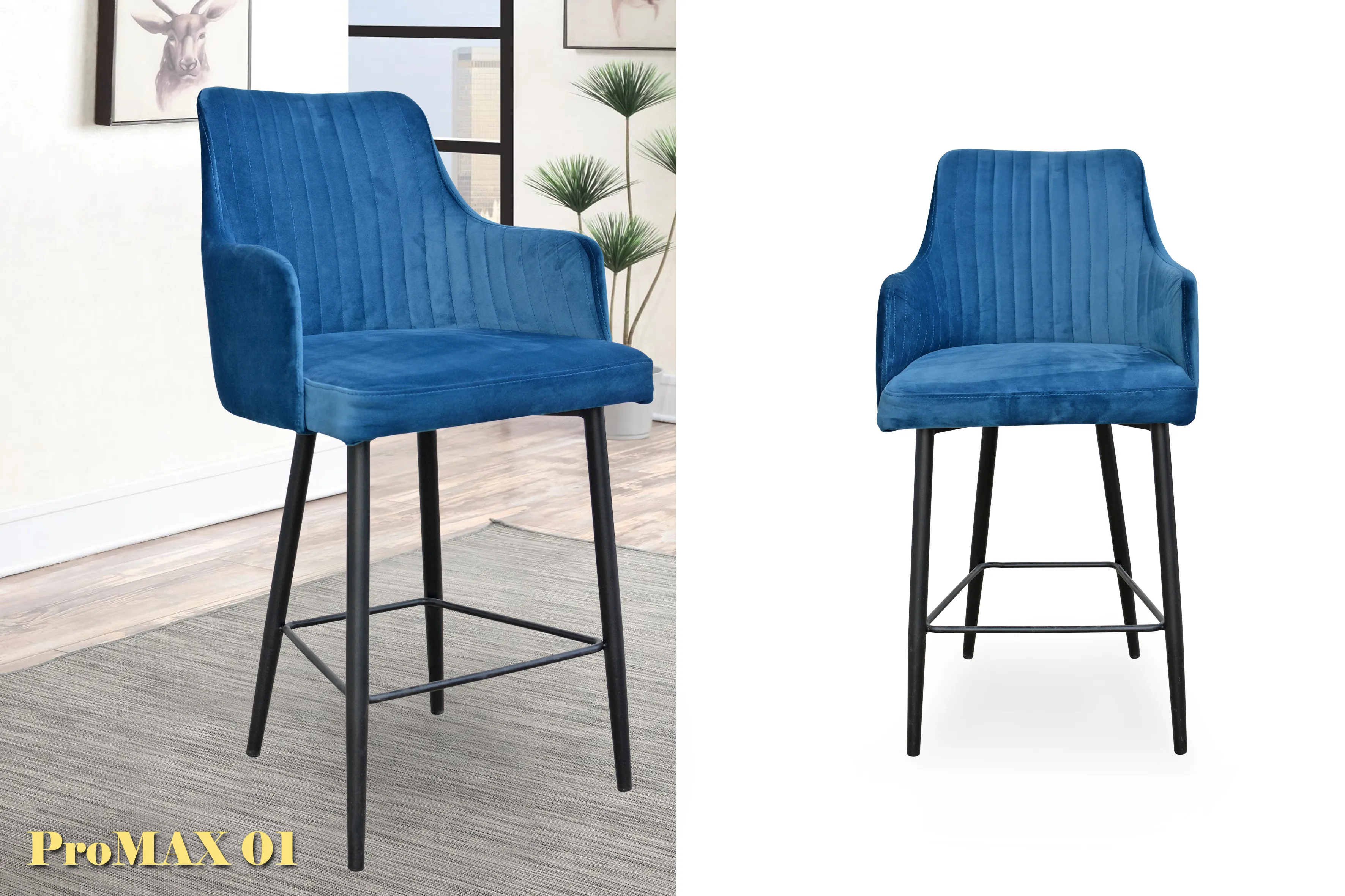 plava stolica, elegancija, kvalitetna stolica